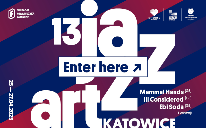 Obraz informujący o festiwalu jazz art z linkiem do informacji